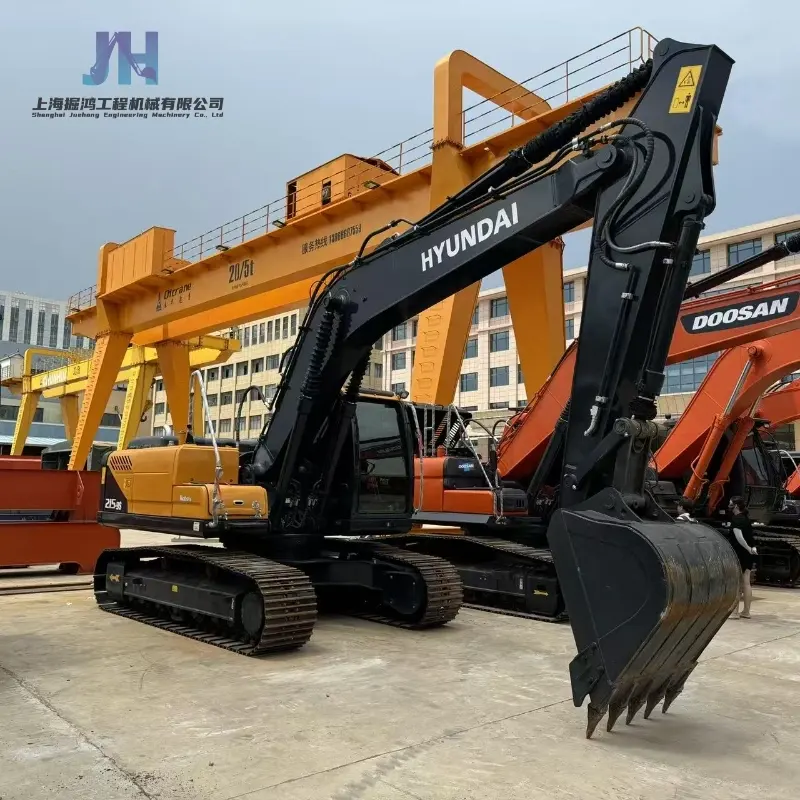 High cost performance Used Hyundai 215-9S Crawler Excavator machine hot