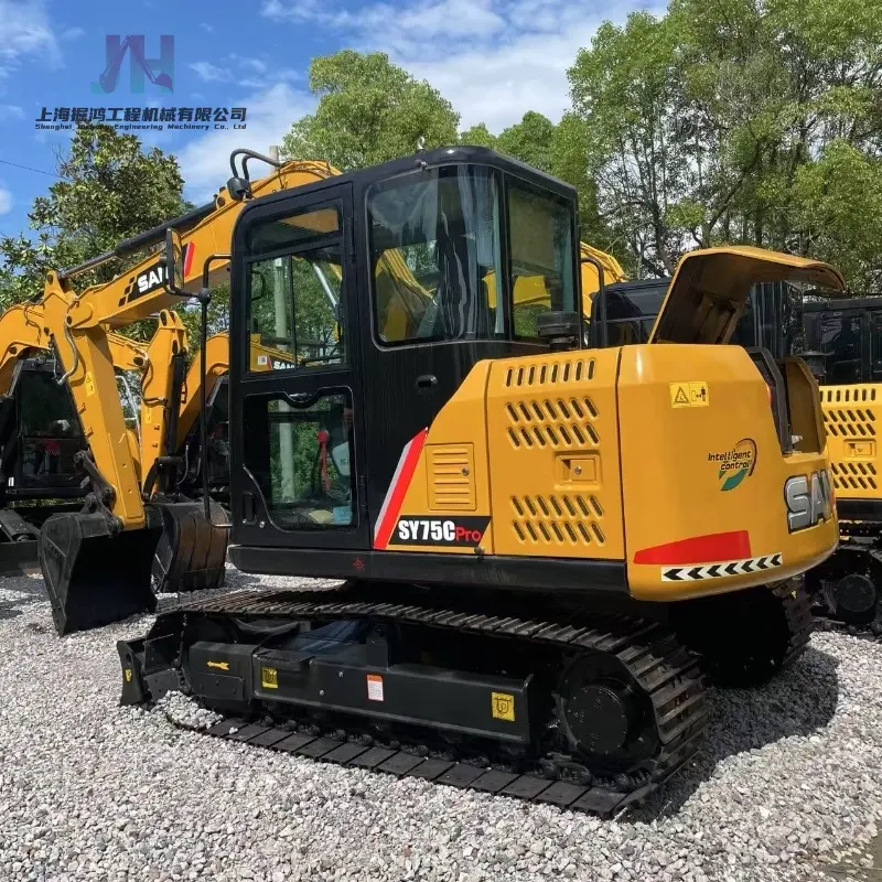 High cost performance Used Sany SY75Cpro Excavator machine hot