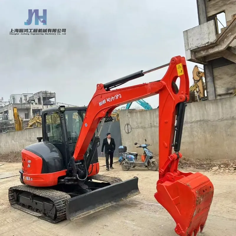 Original Used Kubota KX163-5 Small Excavator equipment Global Supply solution